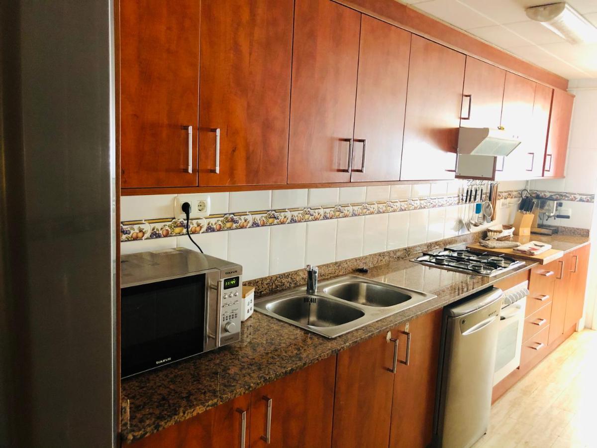 Apartamento Con Terraza Y Piscina En מלגרט דה מאר מראה חיצוני תמונה